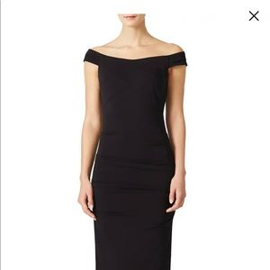 Nicole Miller Vive Gown Black Formal Dress Size 4